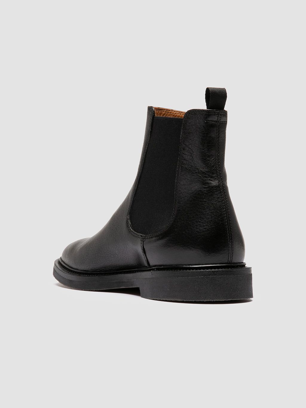 HOPKINS FLEXI 204 - Black Leather Chelsea Boots Men Officine Creative - 4