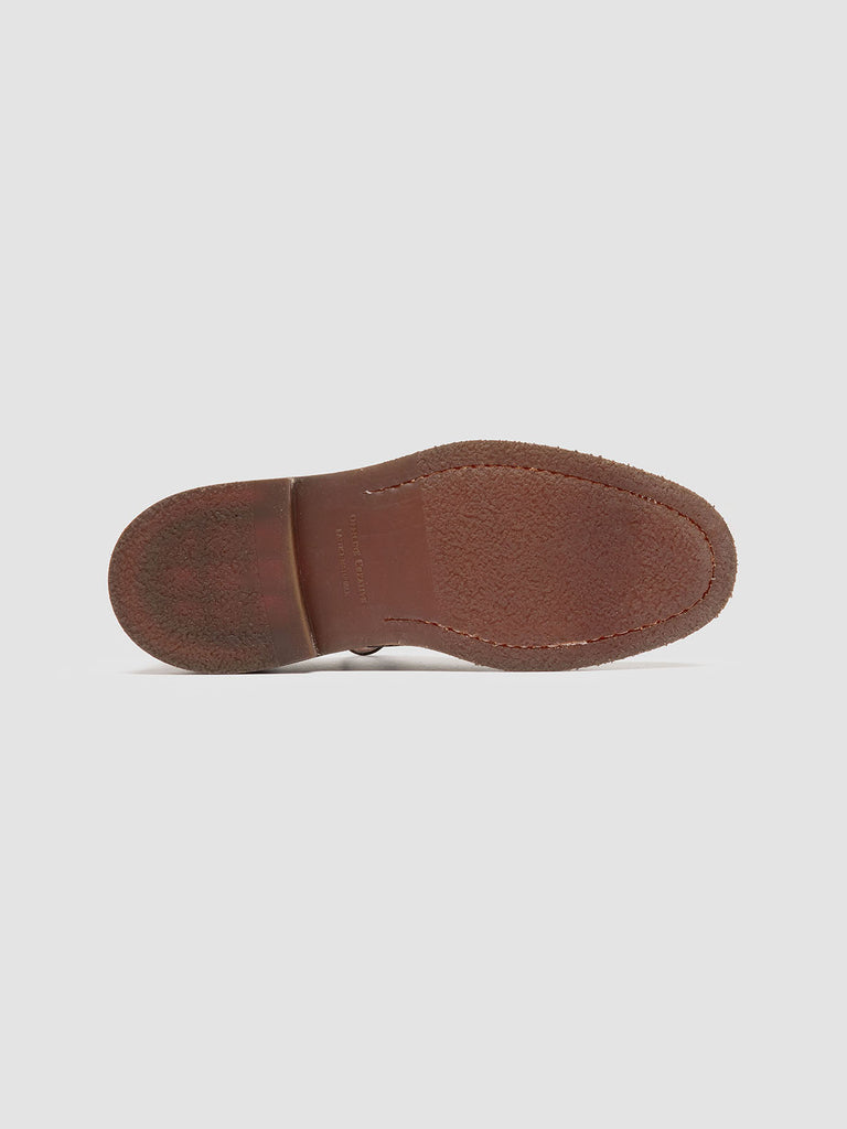 HOPKINS FLEXI 208 - Brown Leather Derby Shoes