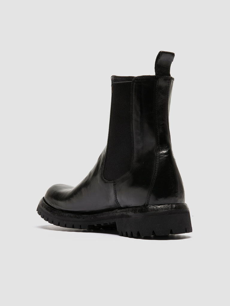 IKONIC 002 - Black Leather Chelsea Boots men Officine Creative - 4
