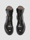 IKONIC 004 - Grey Leather Zip Boots - thumb image 2,side view