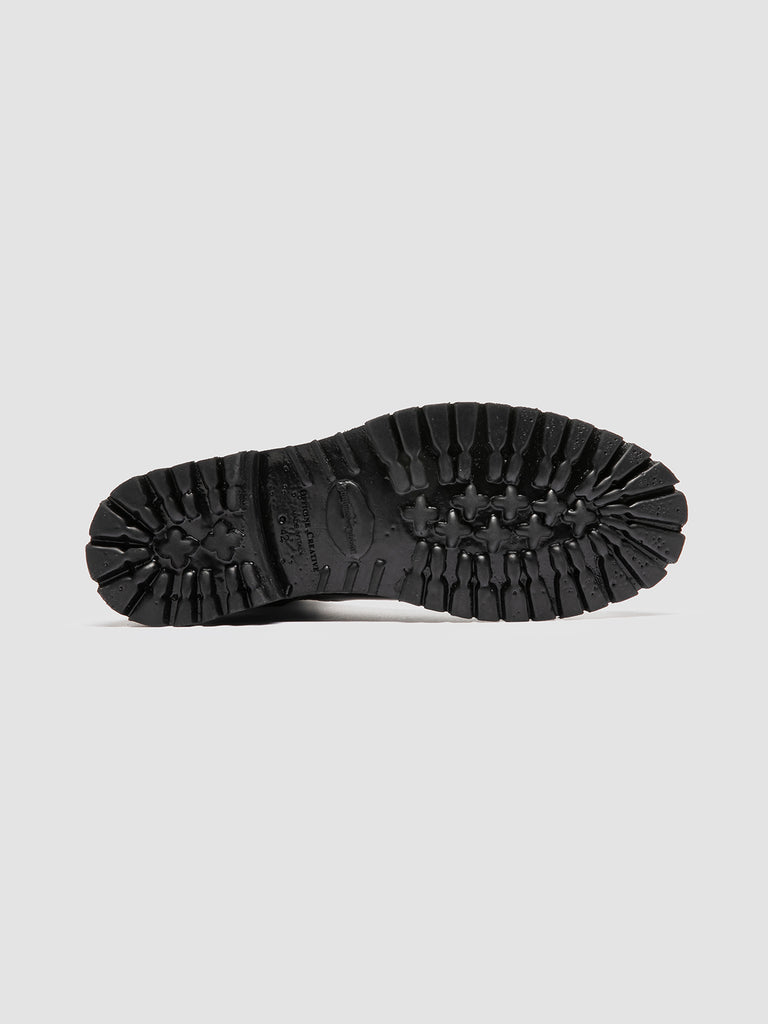 IKONIC 005 - Black Leather Zip Boots men Officine Creative - 5