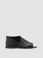 ITACA 046 - Black Leather Peep Toe Shoes Women Officine Creative - 1