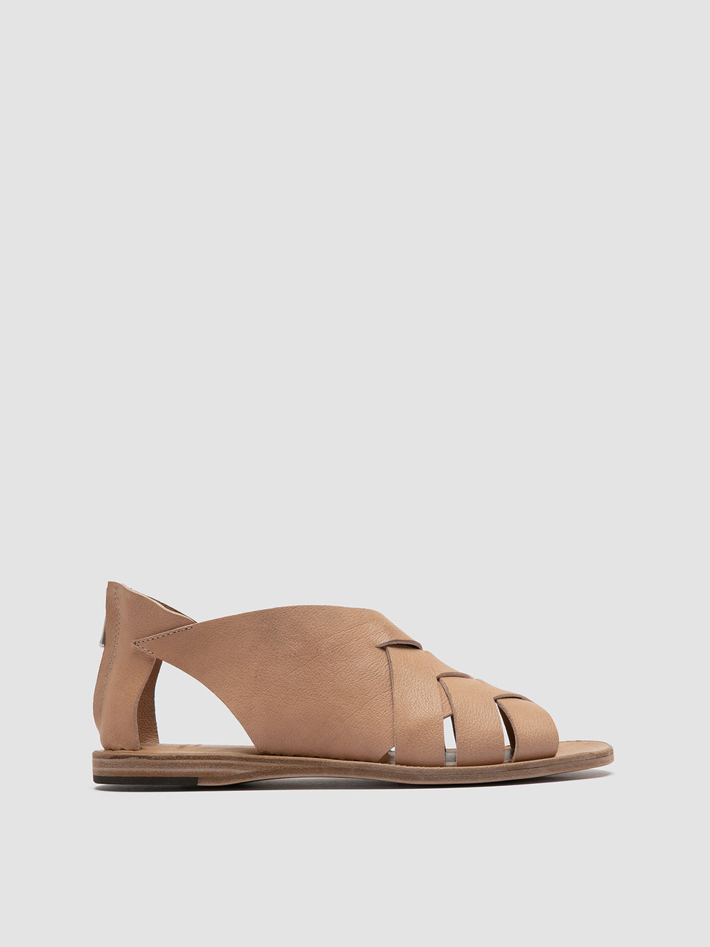 ITACA 048 - Taupe Leather Fisherman Sandals Women Officine Creative - 1