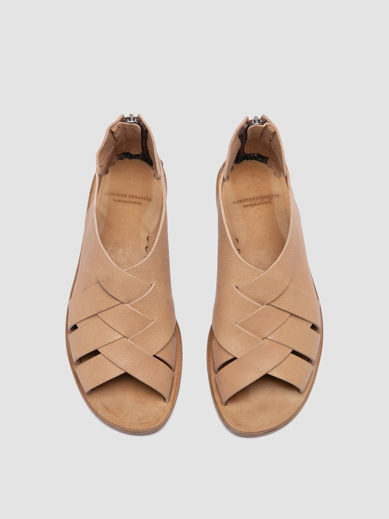 ITACA 048 - Taupe Leather Fisherman Sandals