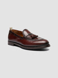 IVIES 002 - Brown Leather Tassel Loafers Officine Creative - 3