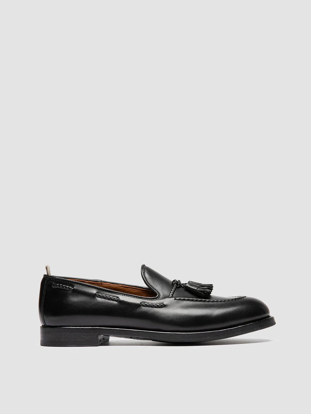 IVIES 002 - Black Leather Tassel Loafers Officine Creative - 1