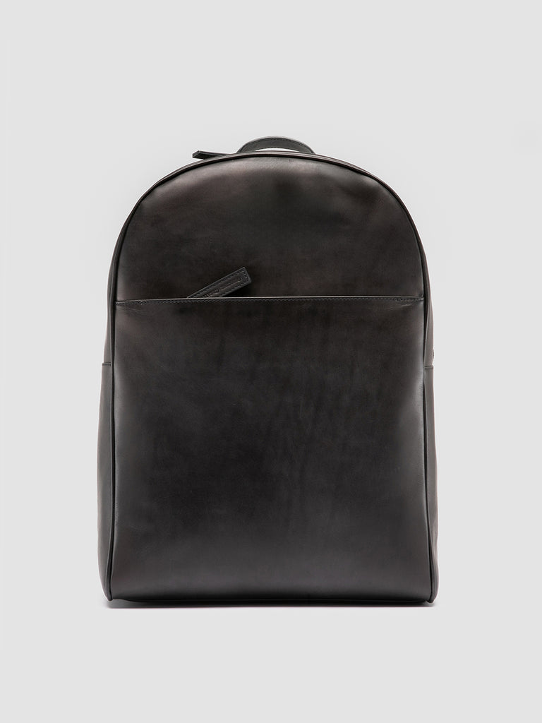 JEROME 004 - Grey Leather Backpack