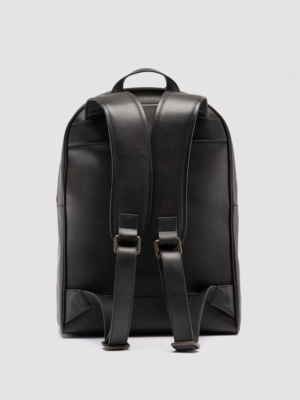 JEROME 004 - Grey Leather Backpack