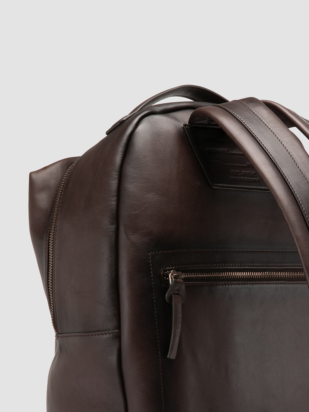 JULES 001 - Brown Leather Backpack