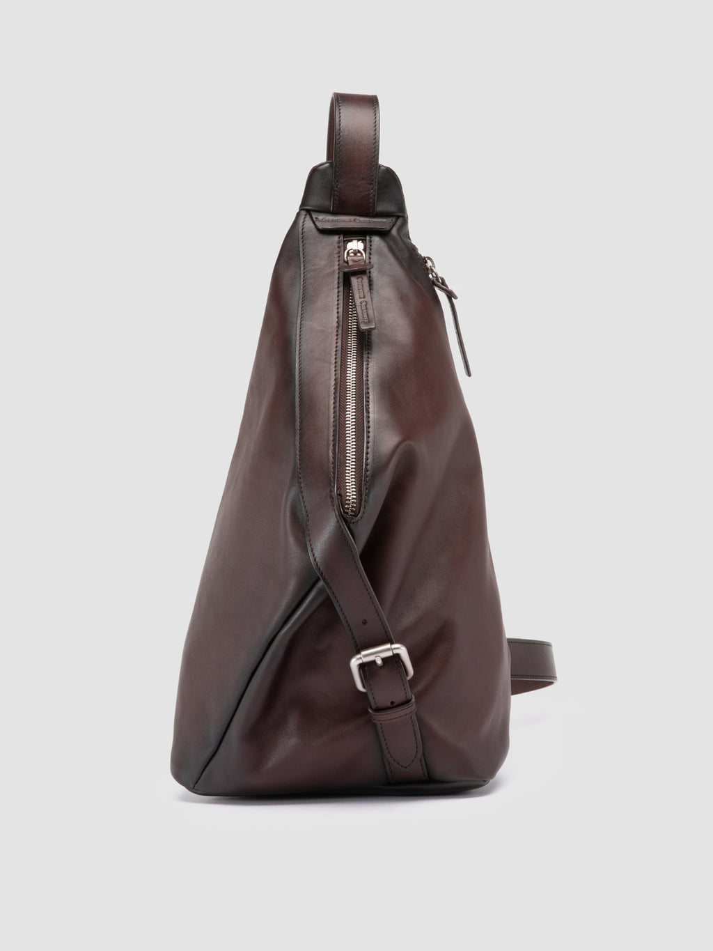 JULES 004 - Brown Leather Waist Pack - image 1