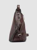 JULES 004 - Brown Leather Waist Pack - thumb image 1,side view
