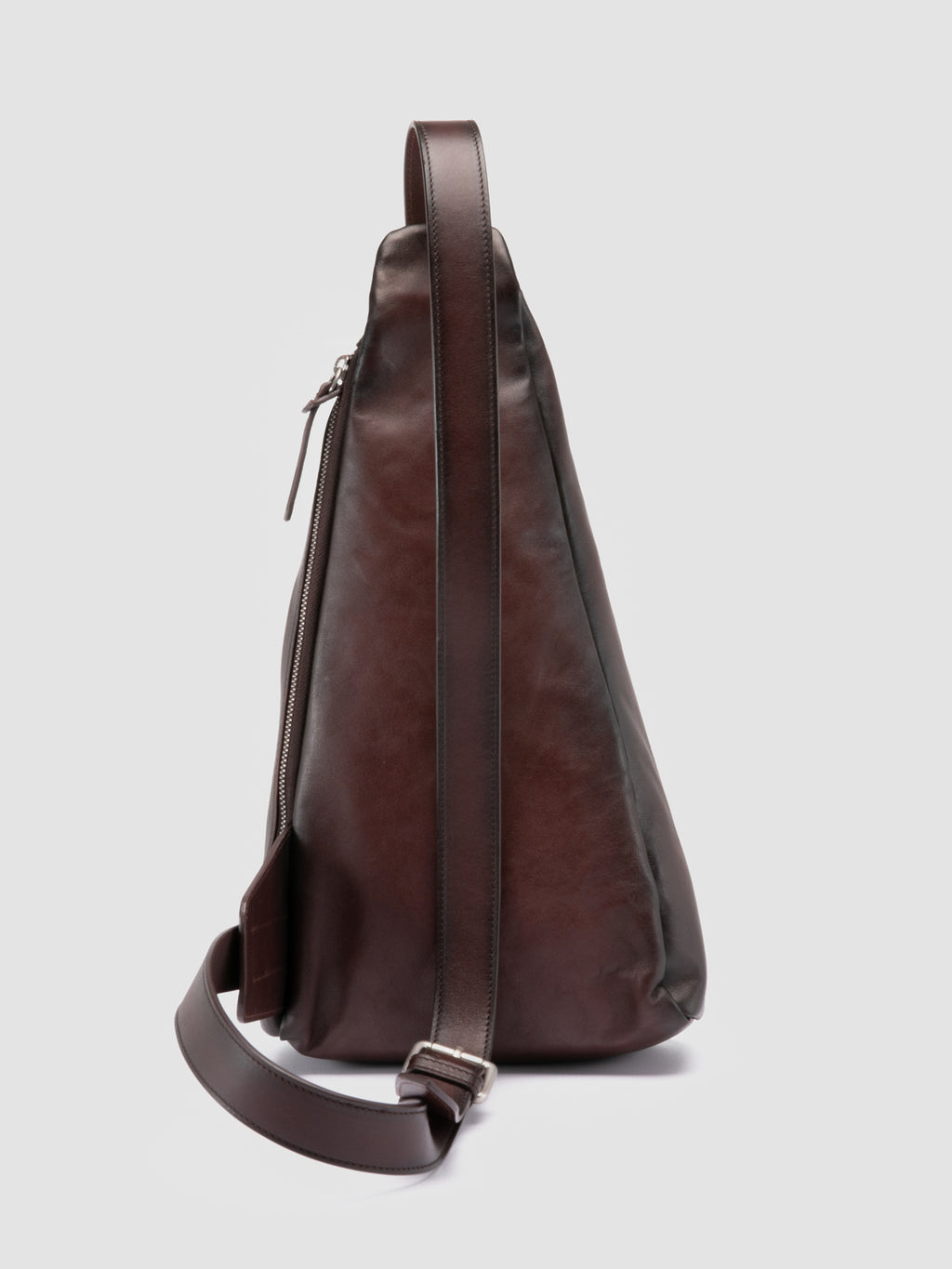 JULES 004 - Brown Leather Waist Pack - image 4