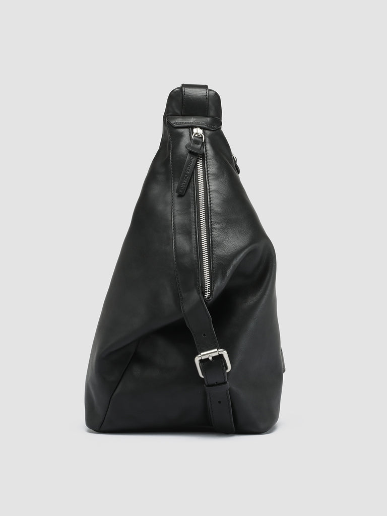 JULES 004 - Black Leather Waist Pack