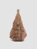 JULIE 015 - Brown Suede Shoulder Bag Officine Creative - 3