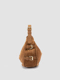 JULIE 016 - Brown Suede Shoulder Bag Officine Creative - 3