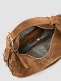 JULIE 016 - Brown Suede Shoulder Bag Officine Creative - 5