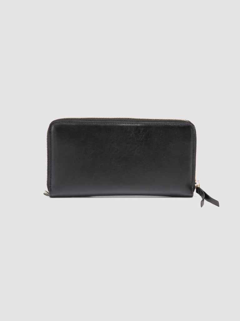 JULIET 01 - Black Leather Wallet
