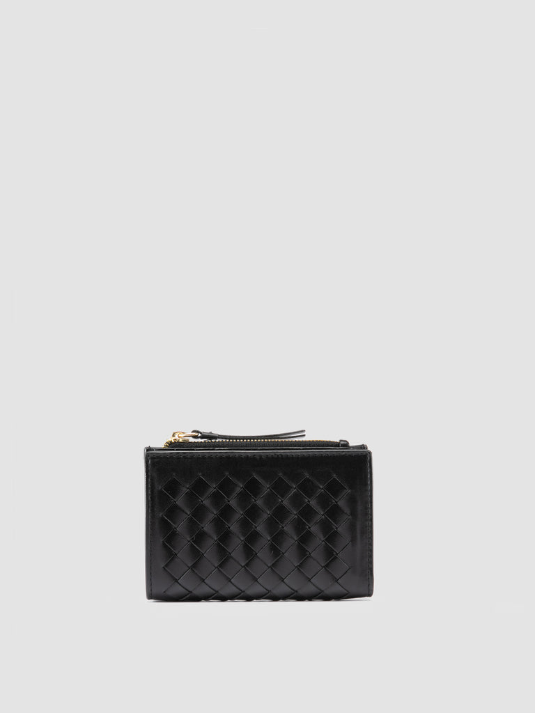 JULIET 204 - Black Leather Wallet