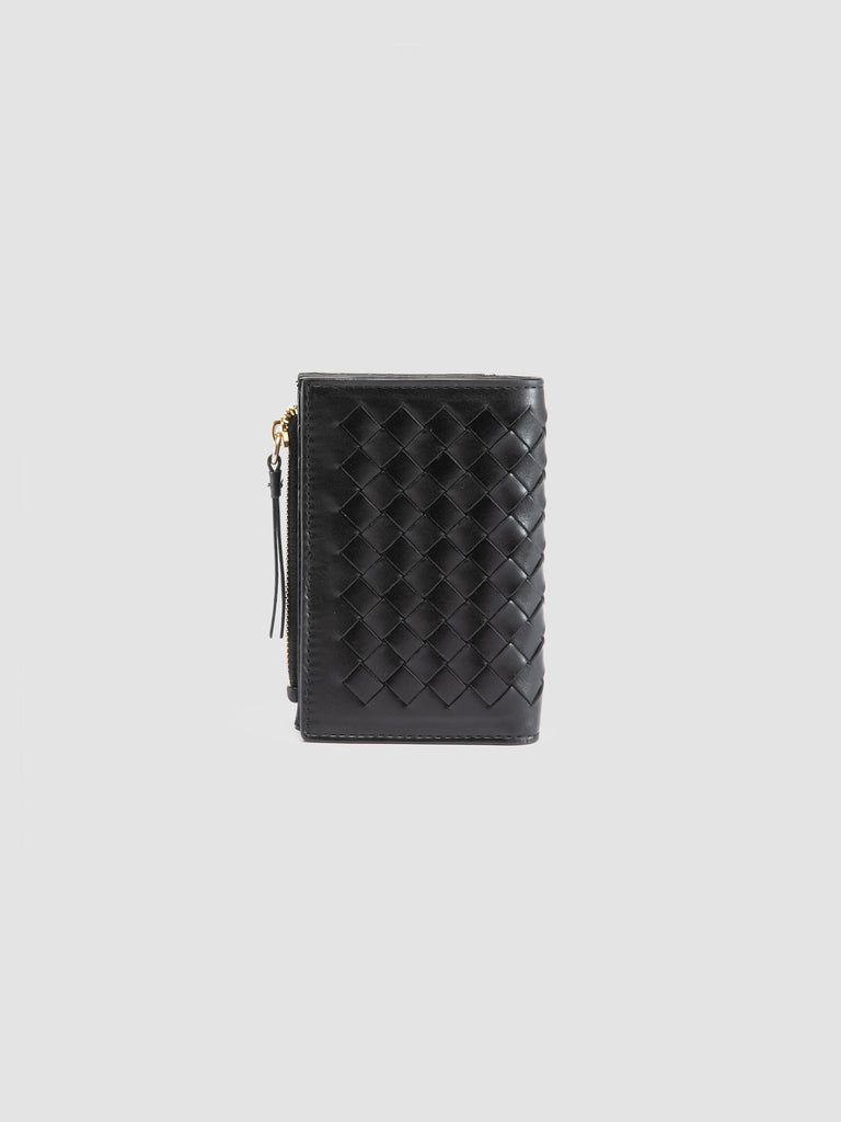 JULIET 204 - Black Leather Wallet