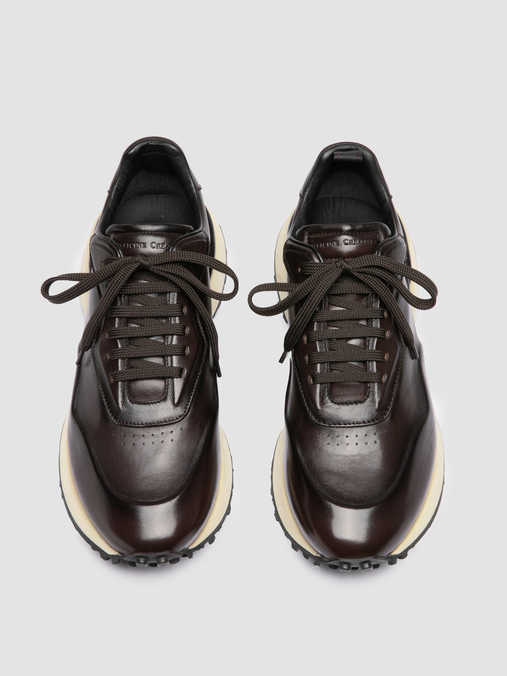 KENYAN 001 - Brown Leather Sneakers Officine Creative - 2