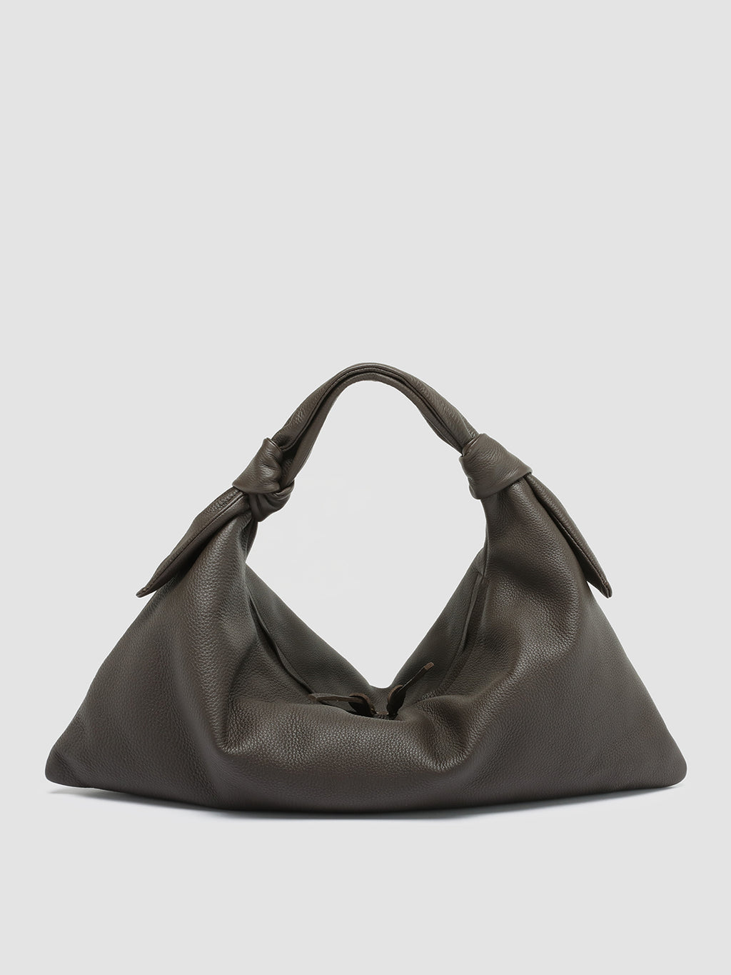 BOLINA 031 - braune Hobo-Ledertasche