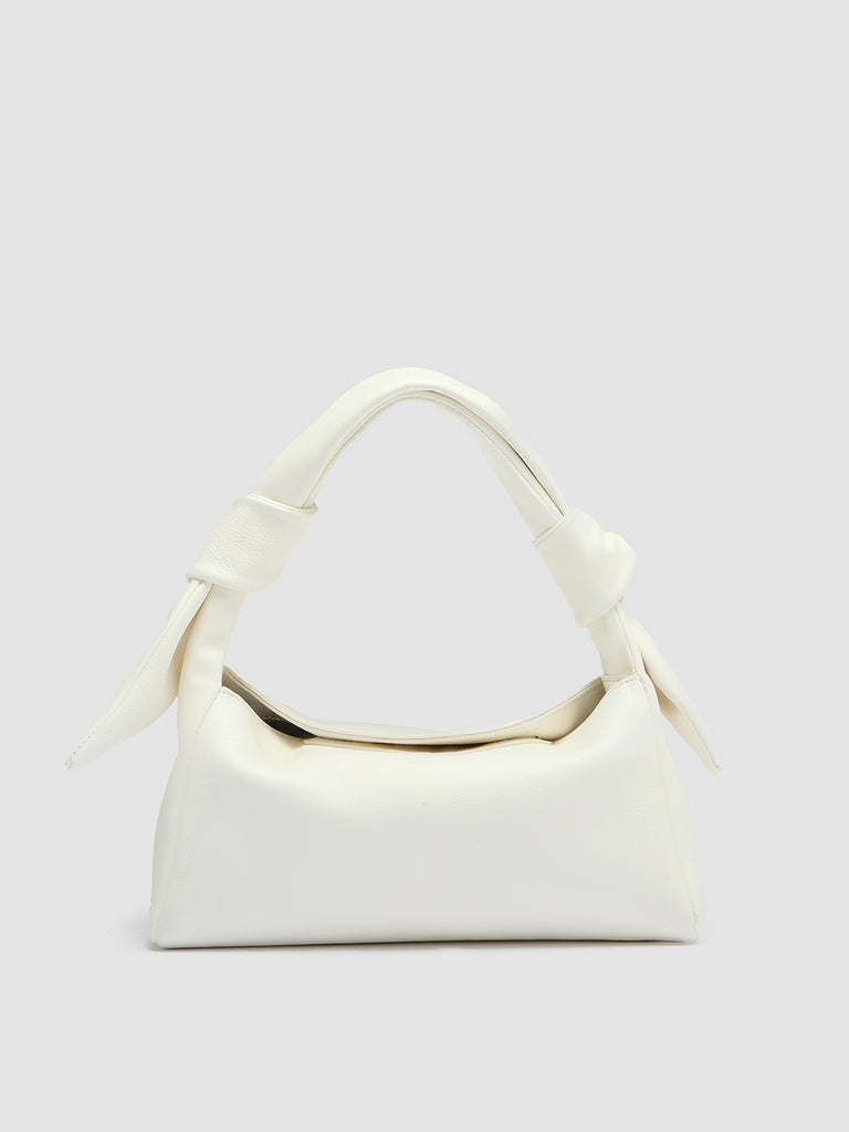 BOLINA 032 - White Leather Handle Bag