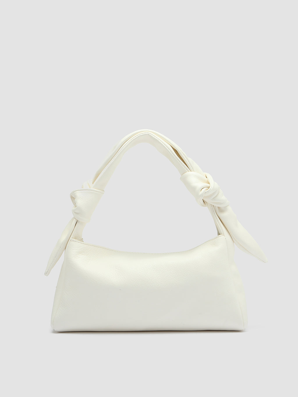 BOLINA 032 - White Leather Handle Bag