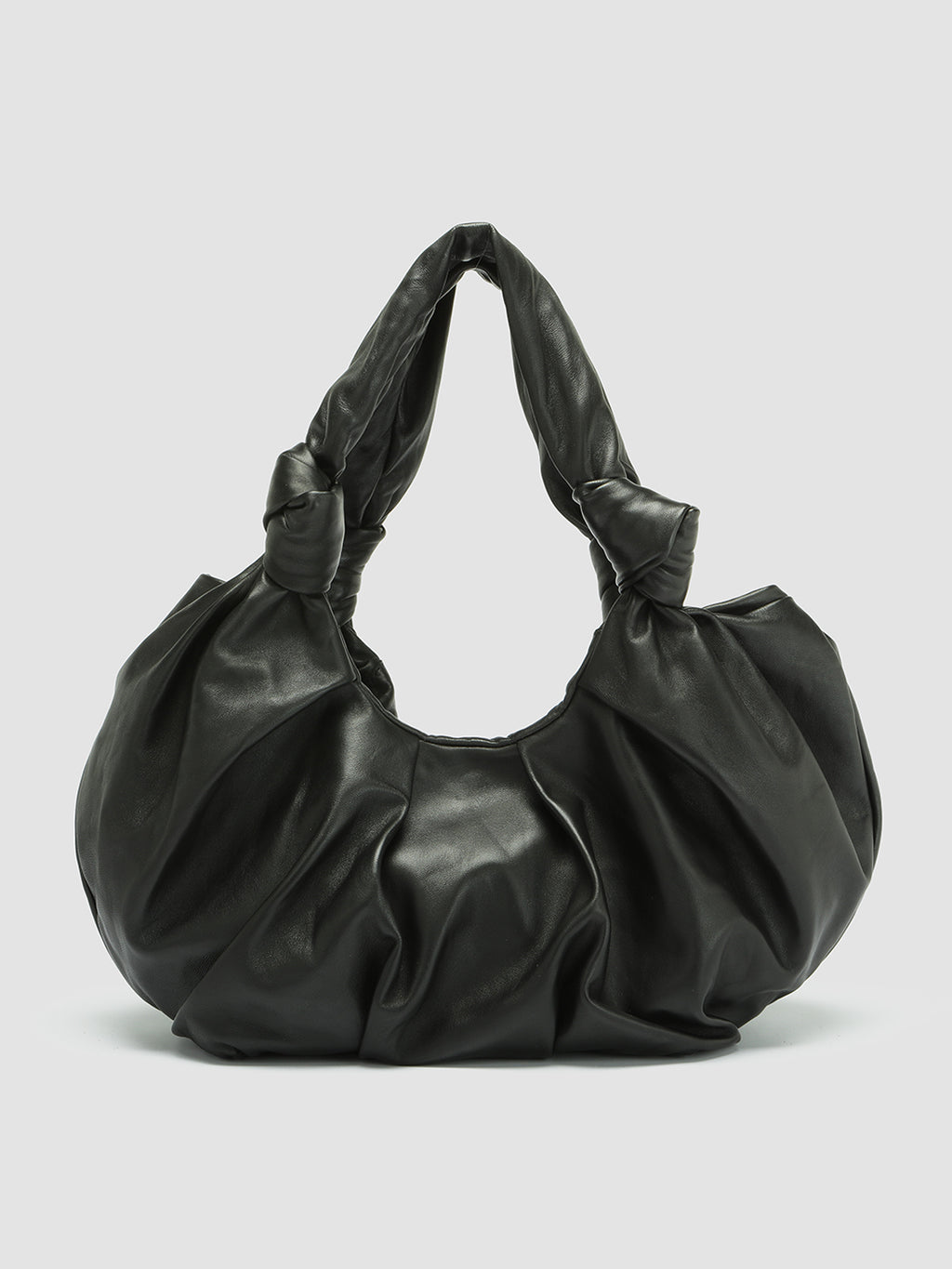 BOLINA 20 - Black Leather Bag