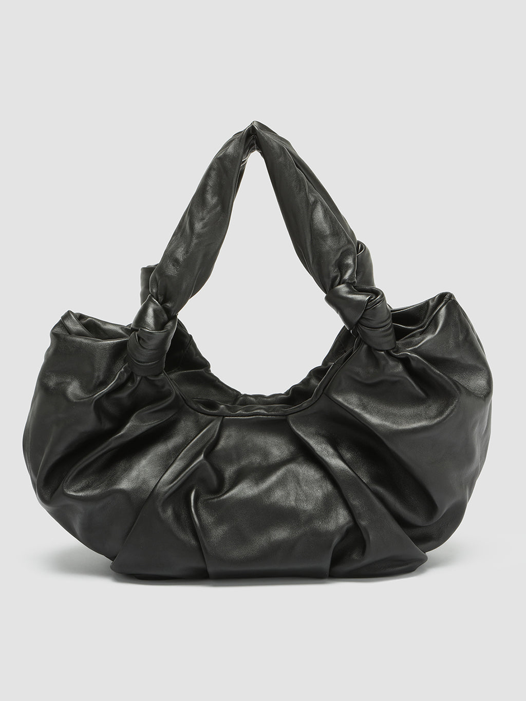 BOLINA 20 - Black Leather Bag