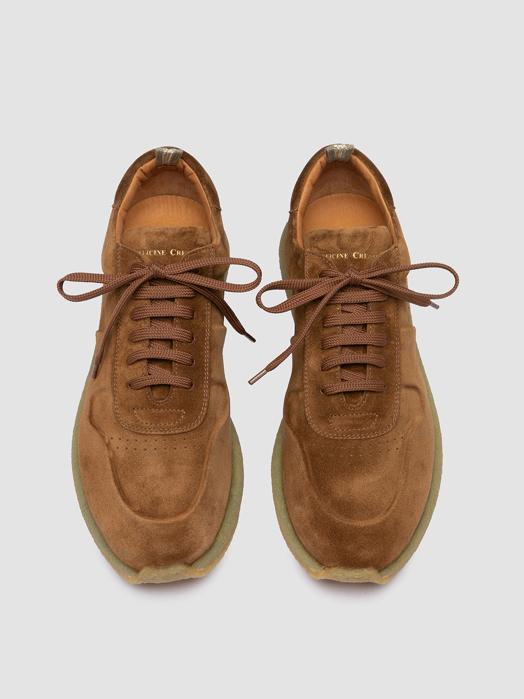 LEGEND 001 - Brown Suede Sneakers Officine Creative - 2