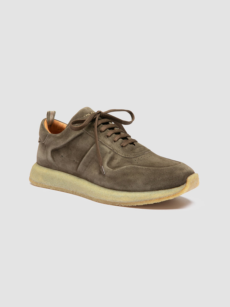 LEGEND 001 - Green Suede Sneakers Officine Creative - 3