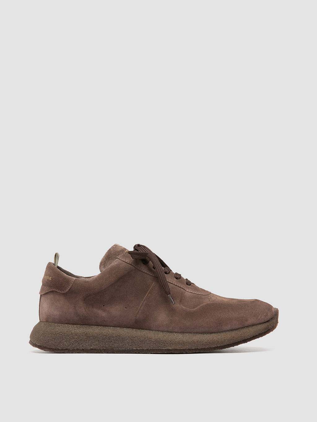 LEGEND 001 - Taupe Suede Sneakers - image 1,side view