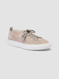 LEGGERA 100 - Taupe Suede Low Top Sneakers