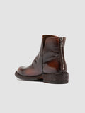 LEGRAND 169 - Brown Leather Zipped Boots Officine Creative - 4