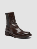 LEGRAND 171 - Brown Leather Zipped Boots Officine Creative - 3