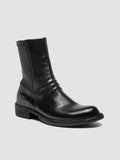 LEGRAND 171 - Black Leather Zipped Boots Officine Creative - 3