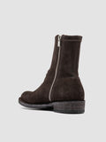 LEGRAND 171 - Brown Suede Zipped Boots Officine Creative - 4