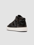 LEISURE 002 - Brown Leather High Top Sneakers