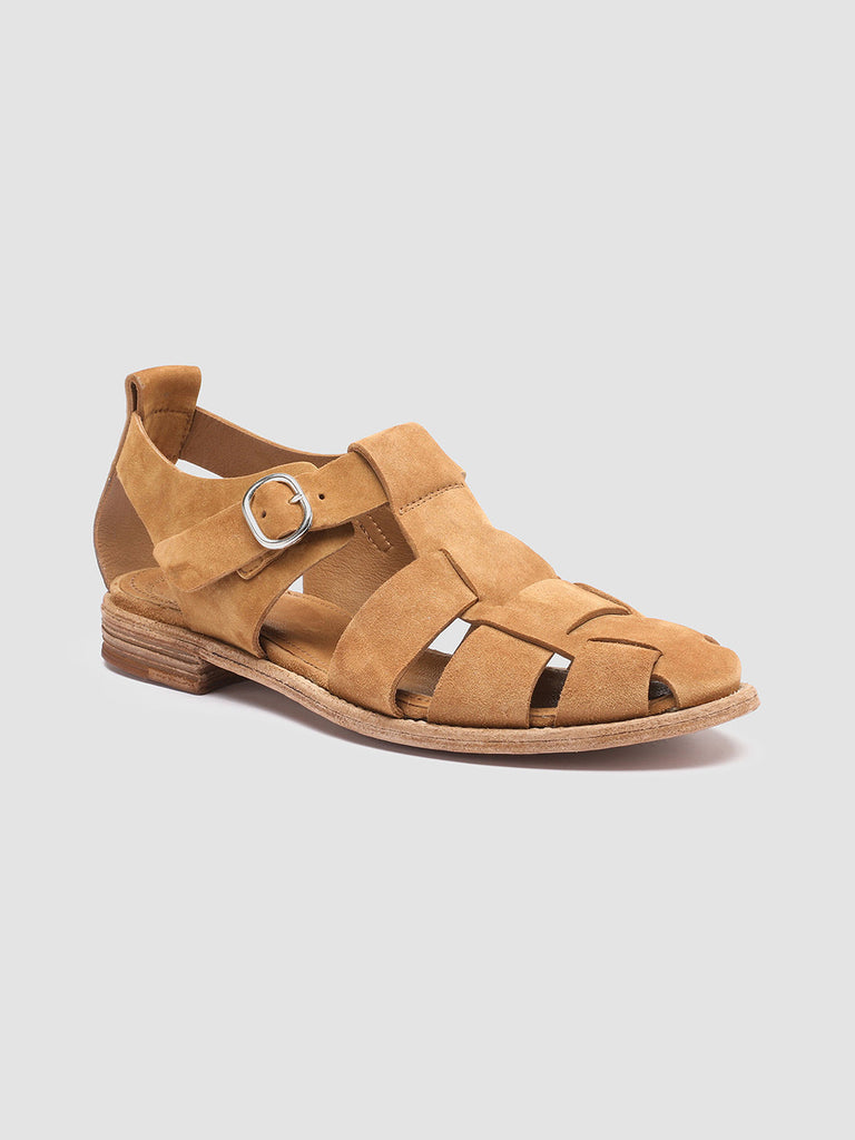 LEXIKON 536 - Brown Suede Sandals
