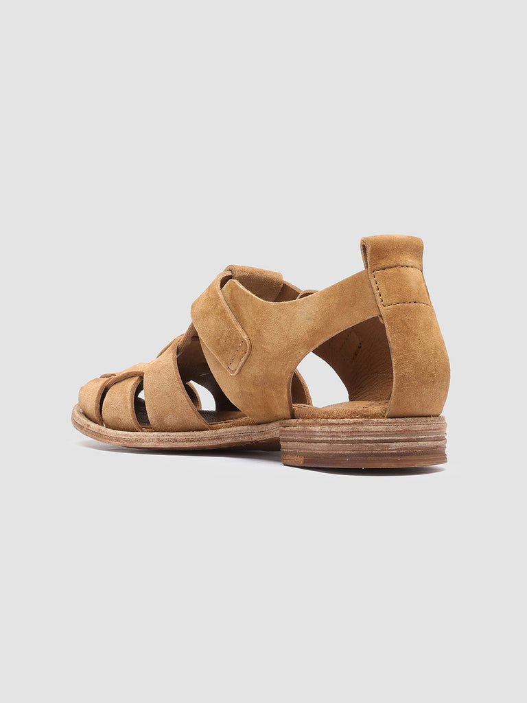 LEXIKON 536 - Brown Suede Sandals