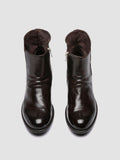 LIS 001 - Brown Leather Zipped Boots Women Officine Creative - 2