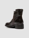 LIS 001 - Brown Leather Zipped Boots Women Officine Creative - 4