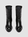 LIS 002 - Black Leather Zipped Boots Women Officine Creative - 2