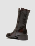 LIS 002 - Brown Leather Zipped Boots Women Officine Creative - 4