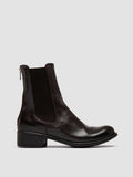 LIS 003 - Burgundy Leather Chelsea Boots Women Officine Creative - 1