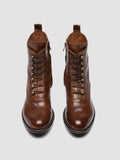 LIS 006 - Brown Leather Zipped Boots Women Officine Creative - 2