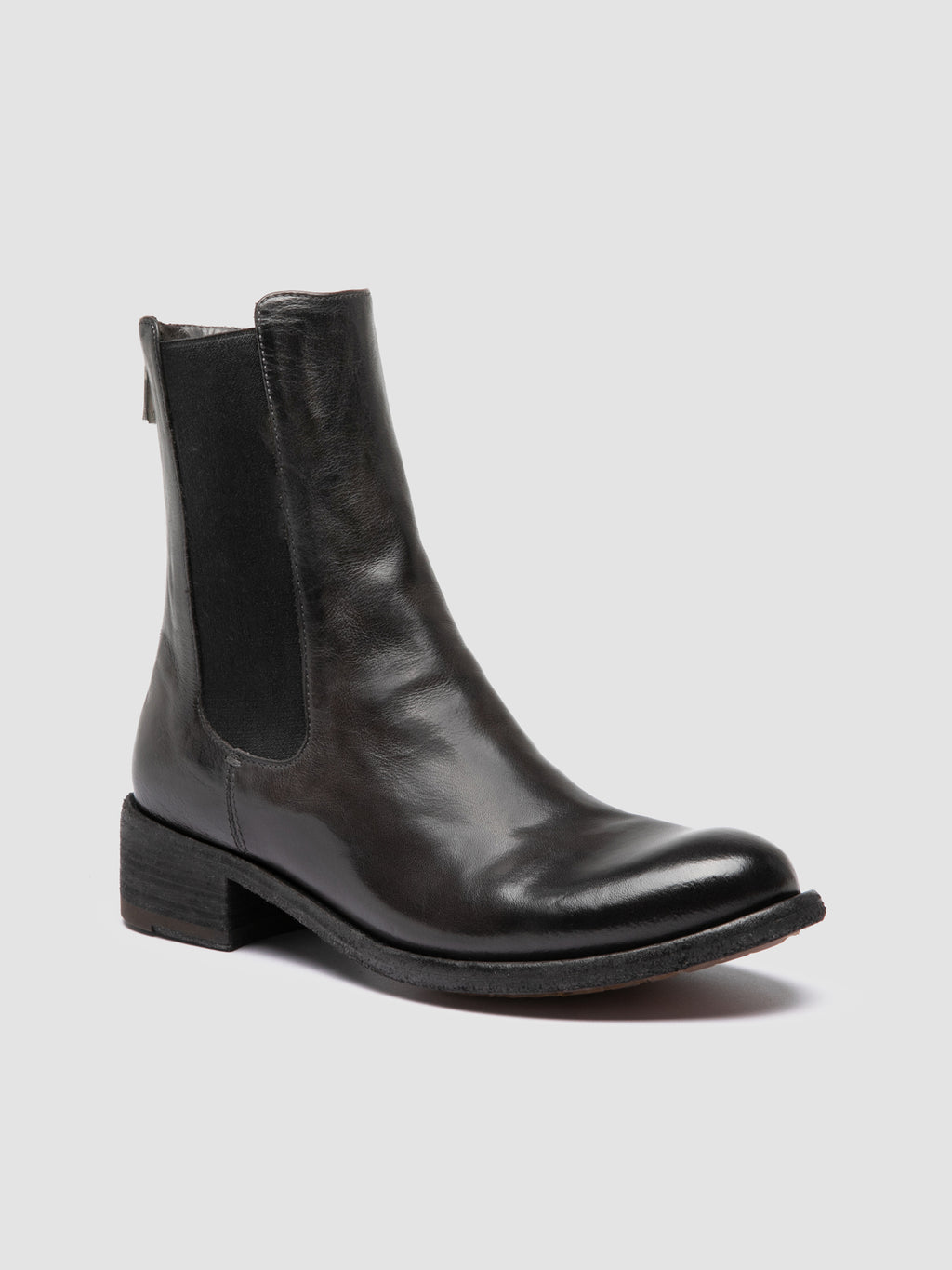 LISON 017 - Grey Leather Chelsea Boots Officine Creative - 3