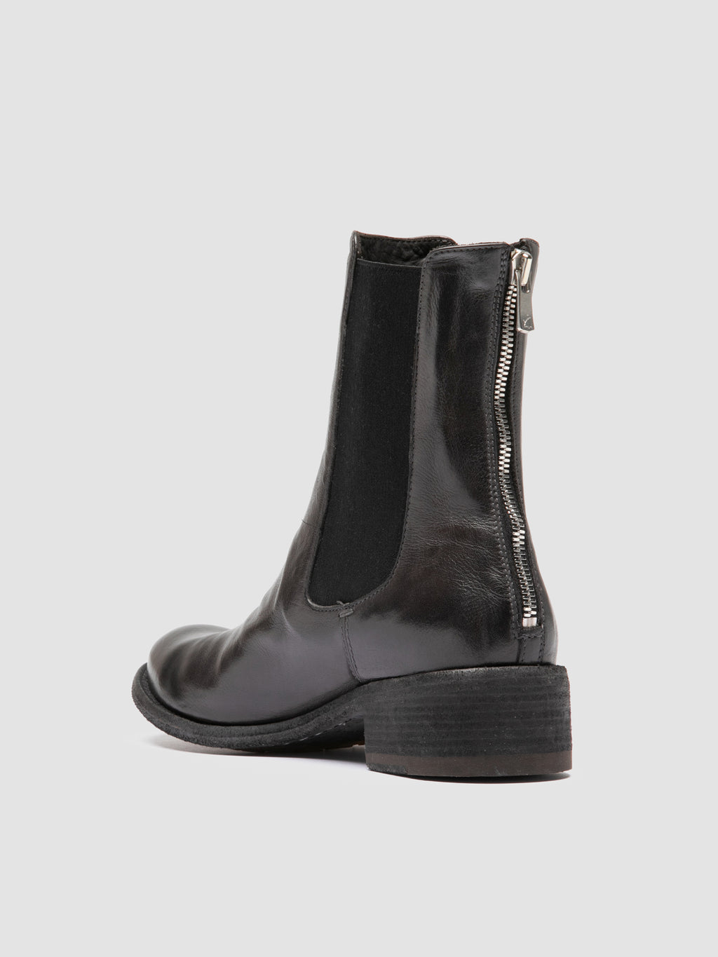 LISON 017 - Grey Leather Chelsea Boots Officine Creative - 4