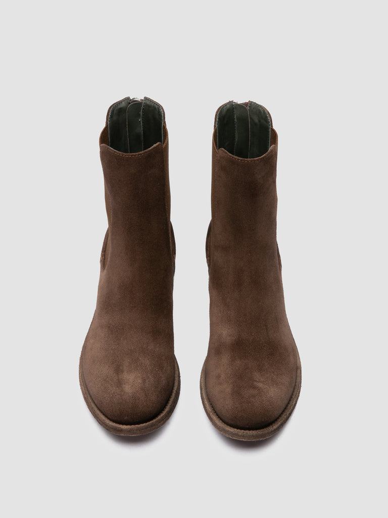 LISON 017 - Brown Suede Chelsea Boots Officine Creative - 2