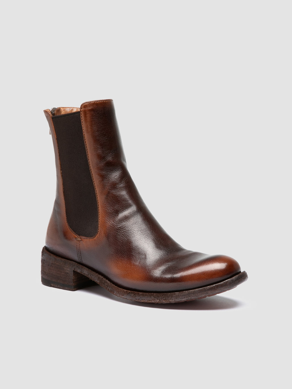 LISON 017 - Brown Leather Chelsea Boots Officine Creative - 3